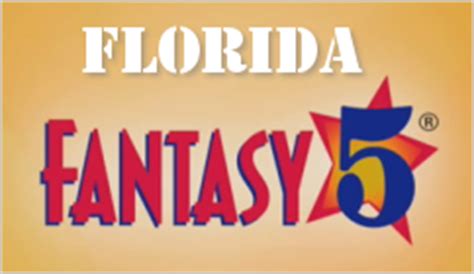 Draws are conducted daily in five states - California, Georgia, Michigan, Arizona and Florida - and you can view the results for each one here as soon as they are available. . Florida fantasy 5 results